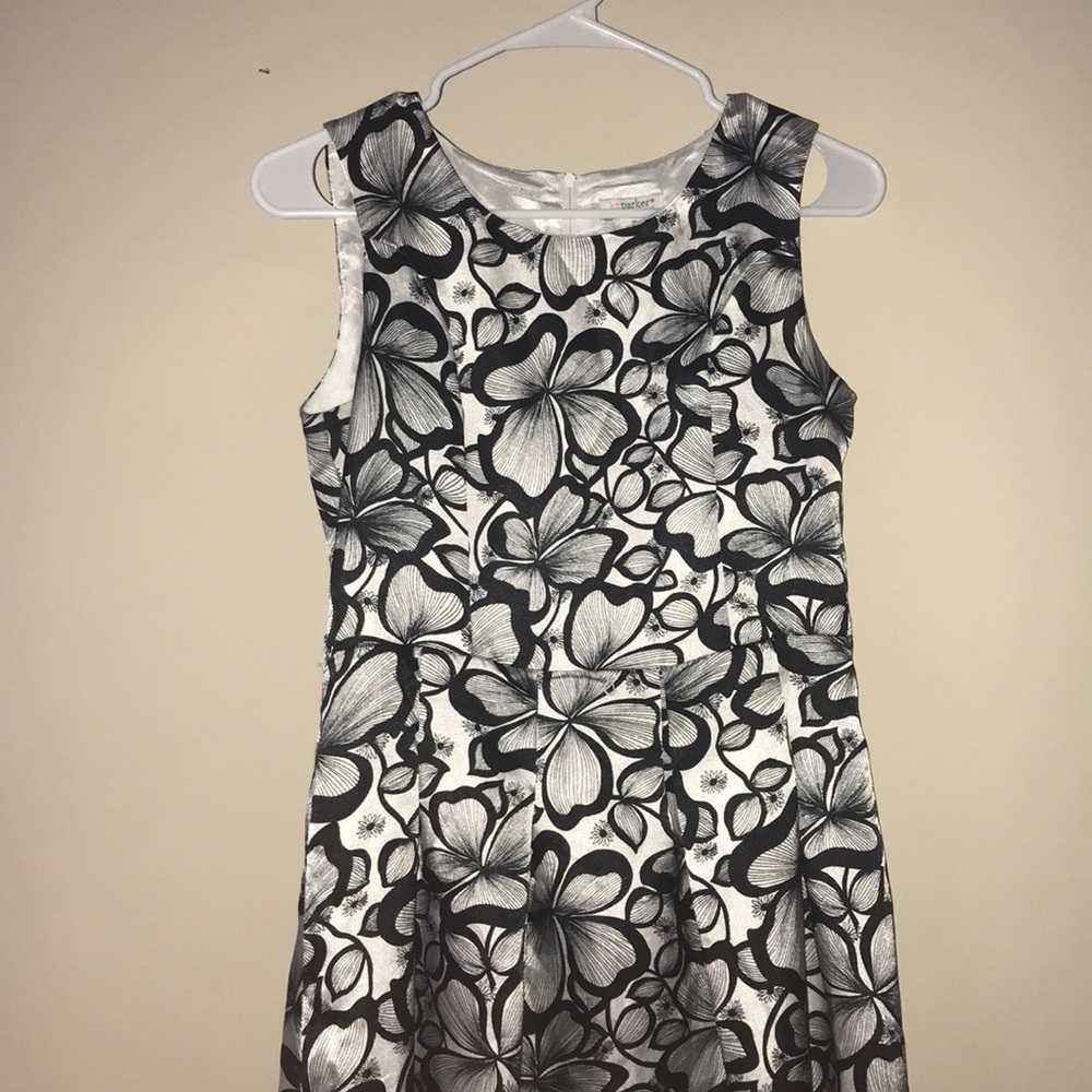 Black and white dress